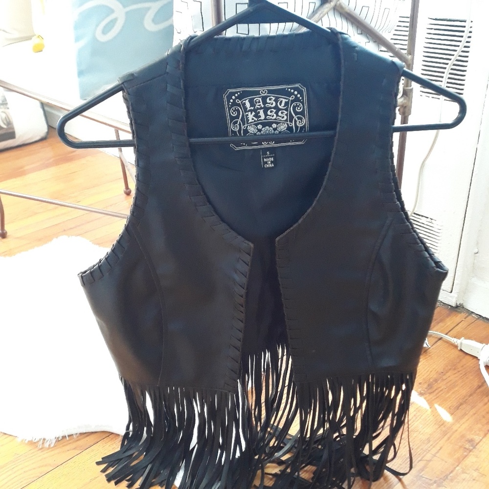 Fringed vest